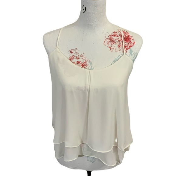 Liz Claiborne Cream Camisole Top - Picture 1 of 6